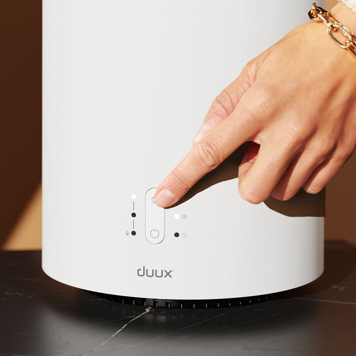 Calefactor Ventilador Eléctrico 1800w Elemento Calefactor Cerámico Duux Dxch08 Wifi Blanco