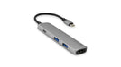 EAN 8596049091458 - Epico 9915111900012 base para portátil y replicador de puertos USB 3.2 Gen 1 (3.1 Gen 1) Type-C Negro, Gr imagen 1