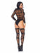 EAN 0714718262918 - Leg Avenue 8471_00122 conjunto de ropa interior y bodi Negro imagen 4