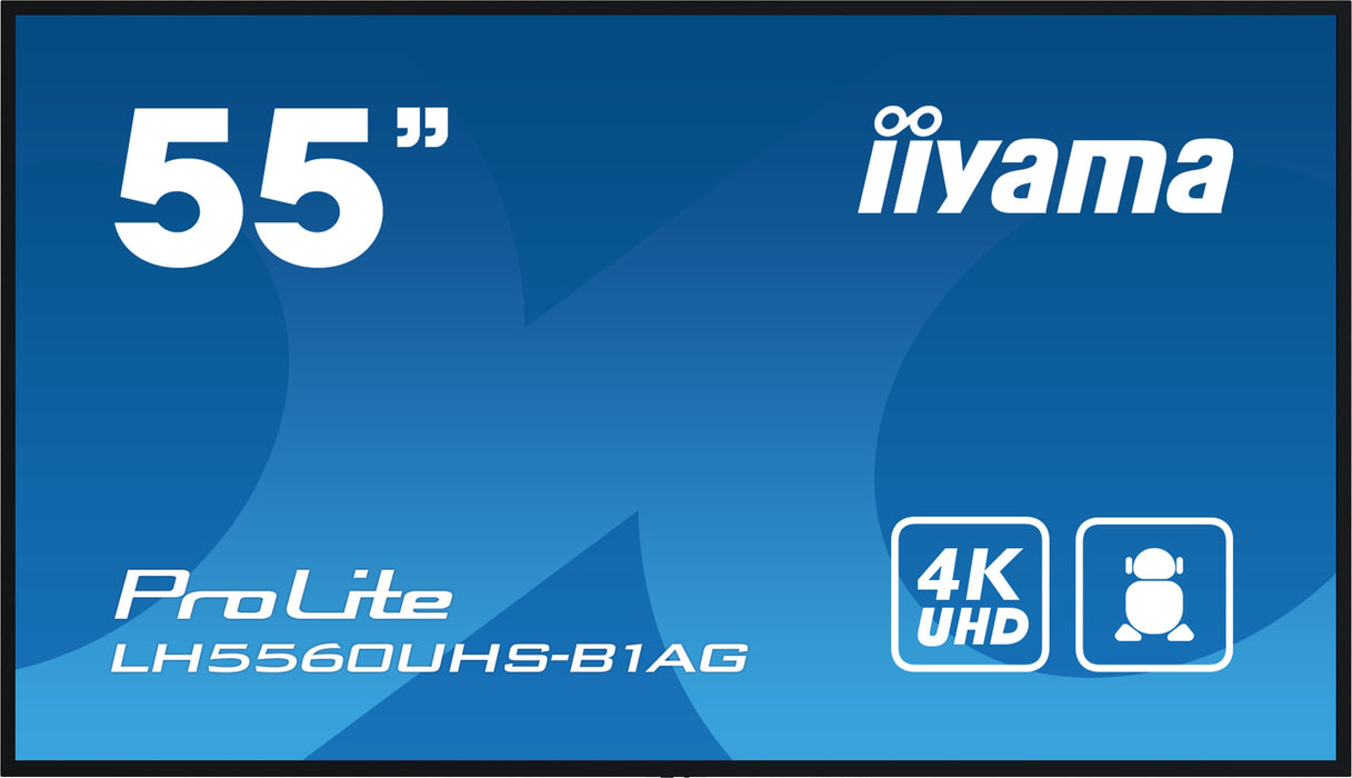 EAN 4948570122301 - iiyama LH5560UHS-B1AG pantalla de señalización Pizarra de caballete digital 138,7 cm (54.6") LED Wifi 500 imagen 2