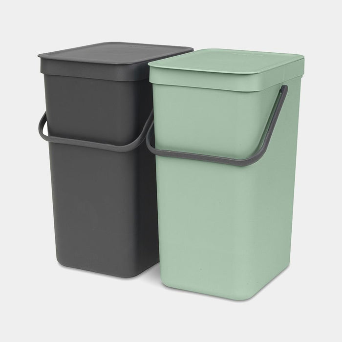 EAN 8710755214462 - Brabantia Sort & Go Rectangular Plástico Verde, Gris imagen 1