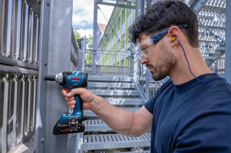 EAN 4059952641782 - Bosch GDS 18V-330 HC PROFESSIONAL 1/2" 2800 RPM 560 Nm Negro, Azul, Rojo imagen 6