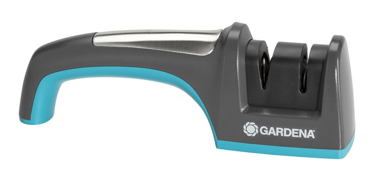 EAN 4078500046718 - Gardena 8712-20 afilador de cuchillo Afilador de cuchillos de discos Negro, Turquesa imagen 2