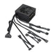 EAN 4713224522246 - FSP HEXA 85+ PRO 650W unidad de fuente de alimentación 20+4 pin ATX ATX Negro imagen 12