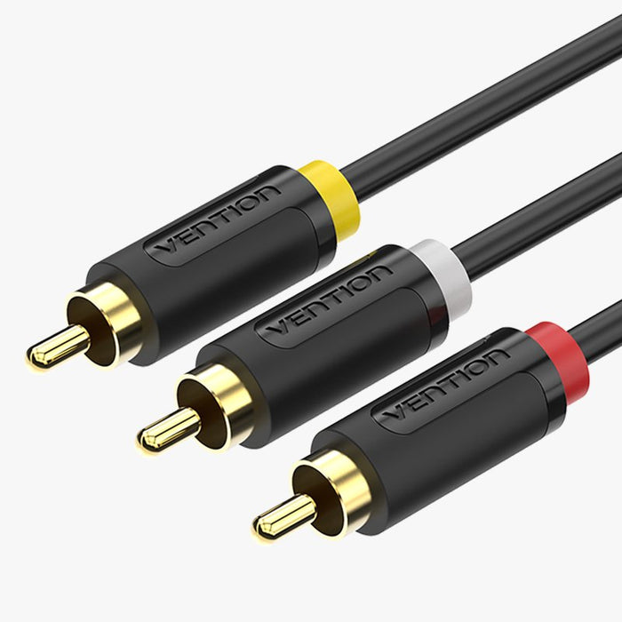 EAN 6922794729223 - Vention BCABH cable de vídeo compuesto 3 x RCA Negro, Rojo, Blanco, Amarillo imagen 1