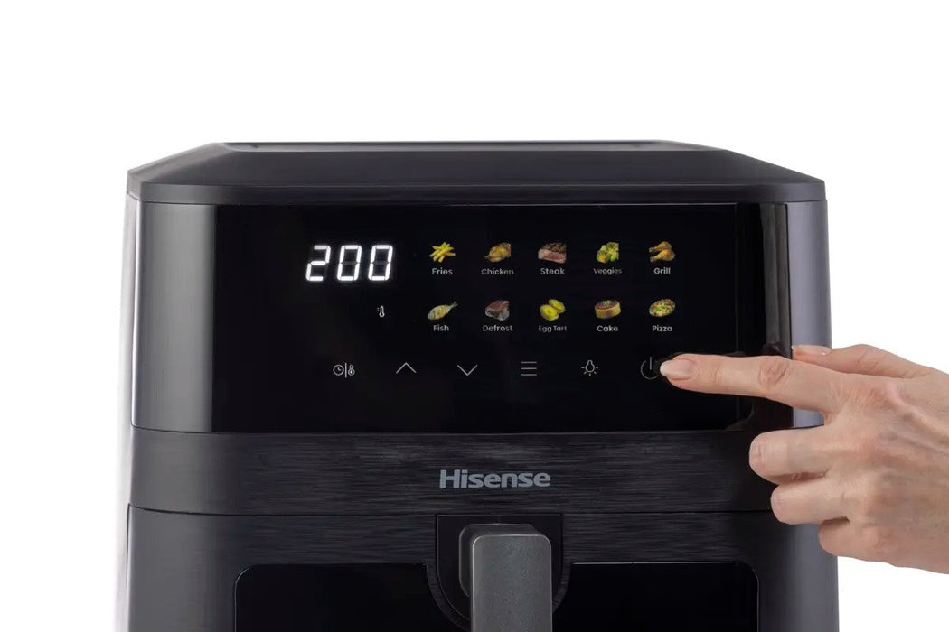 EAN 3838783026316 - Hisense HAF2100DCD Sencillo 7,7 L 2100 W Freidora de aire caliente Negro imagen 5