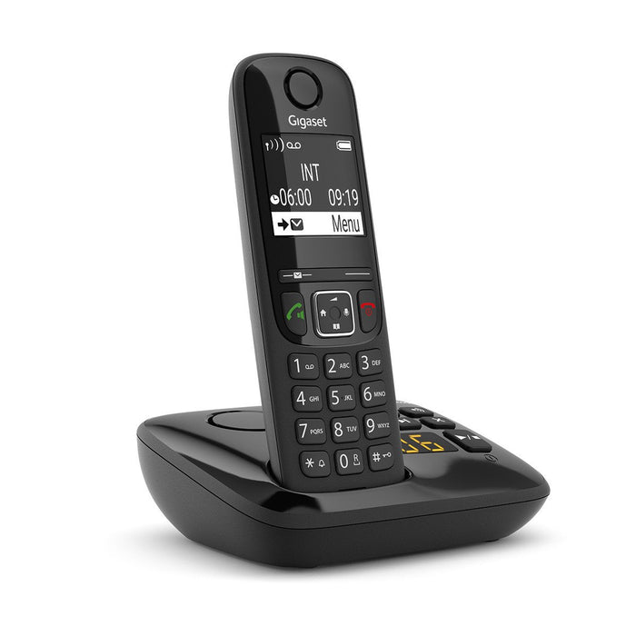 EAN 4250366854960 - Gigaset AS690A Teléfono DECT/analógico Identificador de llamadas Negro imagen 1