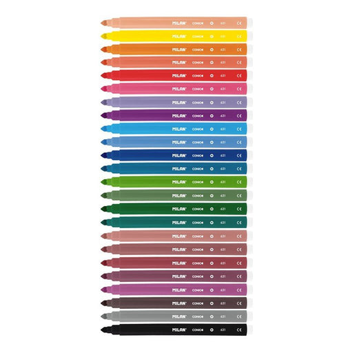EAN 8411574008354 - Milan 24 MAXI Beige, Negro, Azul, Marrón, Verde, Gris, Marina, Naranja, Pastel, Melocotón, Rosa, Púrpura, imagen 2