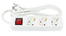 EAN 4014619727827 - Alcasa PS013-W015 base múltiple 1,5 m 3 salidas AC Interior Blanco imagen 1