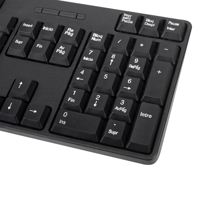 EAN 8435430619072 - NGS EUPHORIA KIT teclado Ratón incluido Universal RF inalámbrico QWERTY Español Negro imagen 5