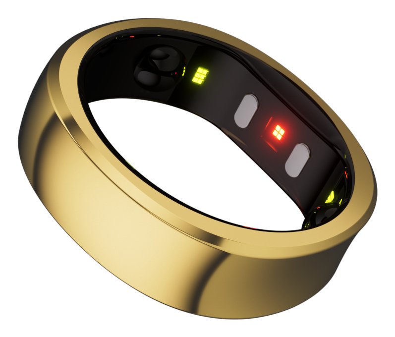 Ringconn Gen2 Smart Ring Gold Gre 9