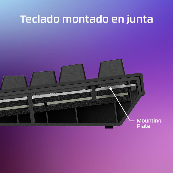 EAN 0197192334119 - HyperX Alloy Rise Gaming Keyboard 75 teclado Juego USB Negro imagen 4