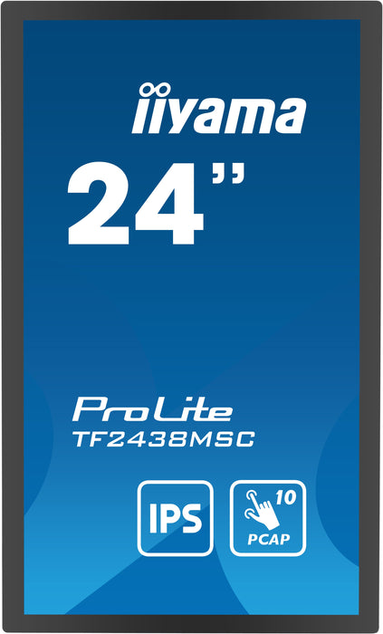 EAN 4948570121113 - iiyama TF2438MSC-B1 pantalla para PC 60,5 cm (23.8") 1920 x 1080 Pixeles Full HD LED Pantalla táctil Negr imagen 5