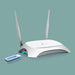 EAN 6935364051495 - TP-Link TL-MR3420 router inalámbrico Ethernet rápido Banda única (2,4 GHz) Negro, Blanco imagen 7