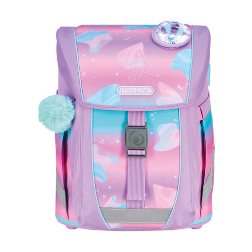 EAN 4008110396316 - Herlitz FiloActive XL Plus Ocean Lights juego de mochila escolar Chica Poliéster Azul, Rosa imagen 2