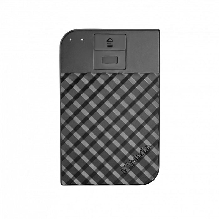 EAN 0023942536512 - Verbatim Fingerprint Secure disco duro externo USB Tipo C 3.2 Gen 1 (3.1 Gen 1) Negro imagen 1