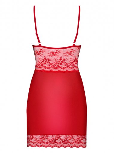 EAN 5901688213285 - Obsessive Lovica Camisa Rojo Elastano, Poliamida imagen 2