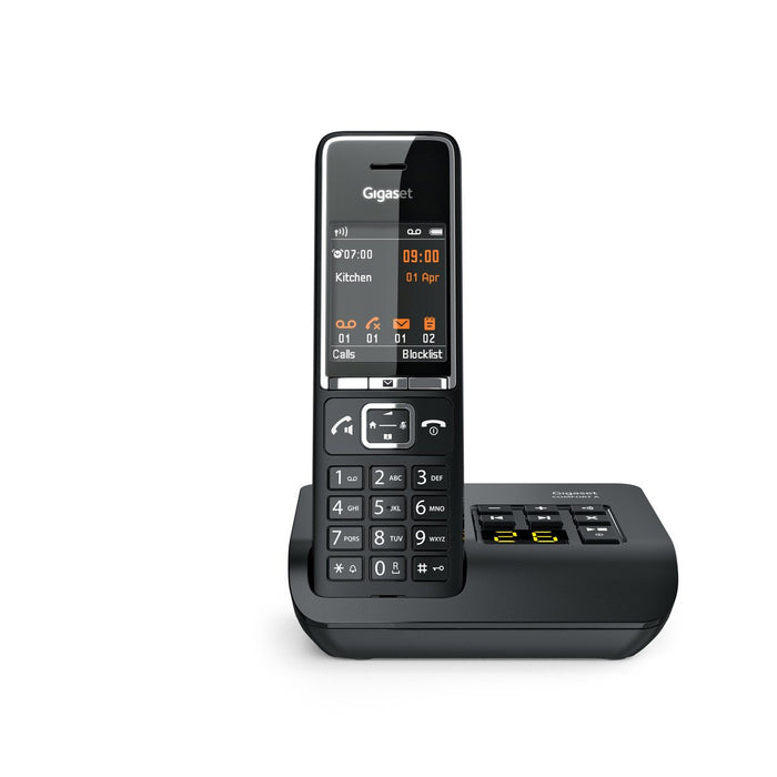 EAN 4250366866109 - Gigaset COMFORT 550A Teléfono DECT/analógico Identificador de llamadas Negro imagen 11