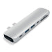 EAN 0879961006884 - Satechi ST-CMBPS base para portátil y replicador de puertos USB 3.2 Gen 1 (3.1 Gen 1) Type-C Plata imagen 2