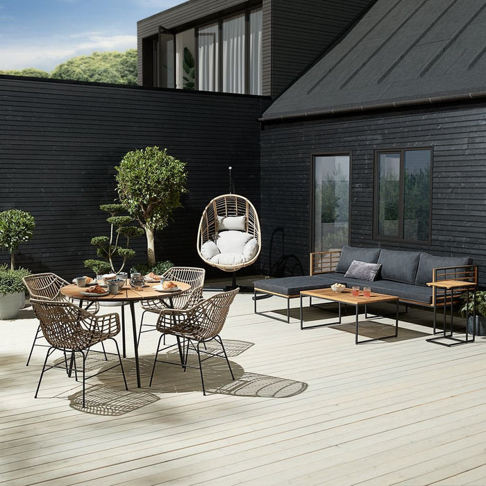 Silla  Jysk  Ilderhuse Natural (2 Piezas)