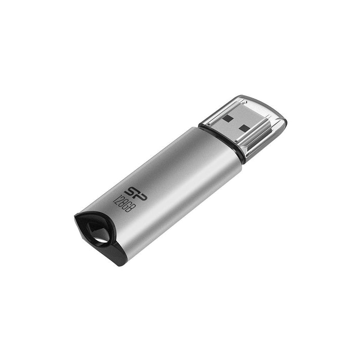 Pendrive Silicon Power Marvel M02 16gb Usb 3.2 Kolor Srebrny Alu (Sp016gbuf3m02v1s)