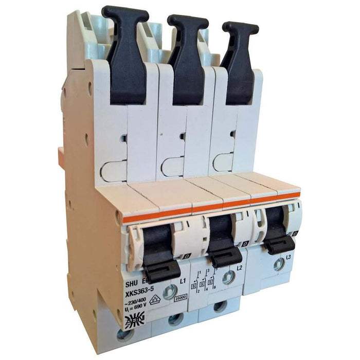 Abn Shu-Interruptor 3p 50a Xks350-5 Sas Montaje Charakteristik E Abn