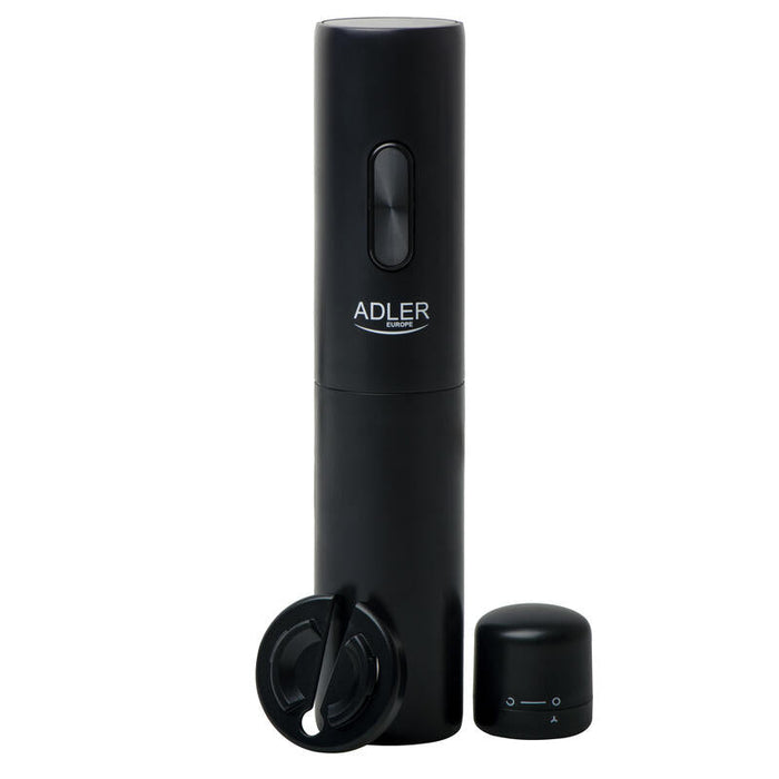 Abridor De Vinos Eléctrico Adler Ad 4509  Juego, Negro