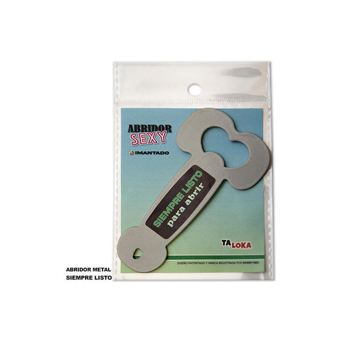 Abridor Metalico Imantado Con Forma De Pene - Modelo 2