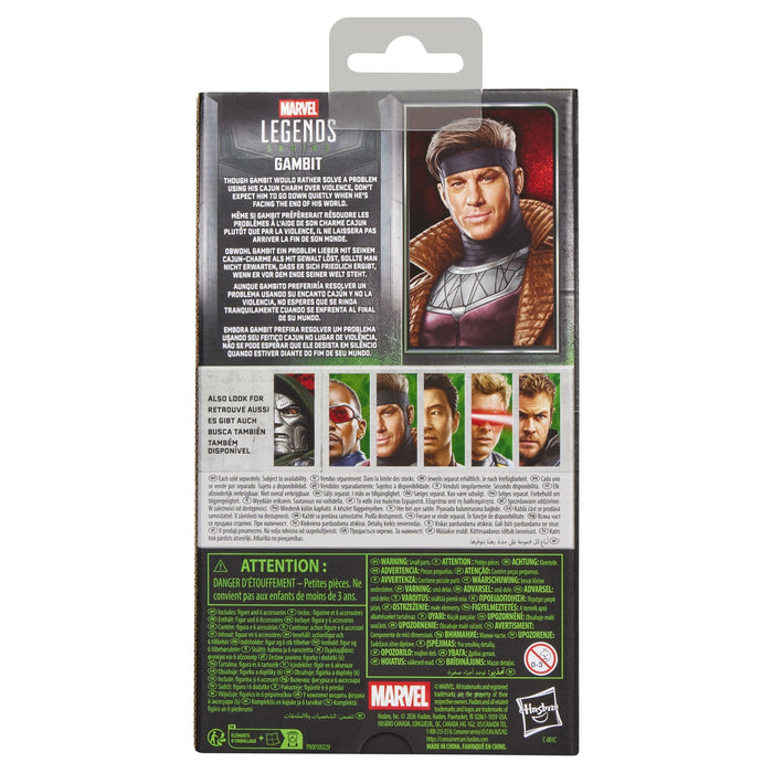Figura Hasbro Marvel Legends Series Avengers Doomsday Gambit