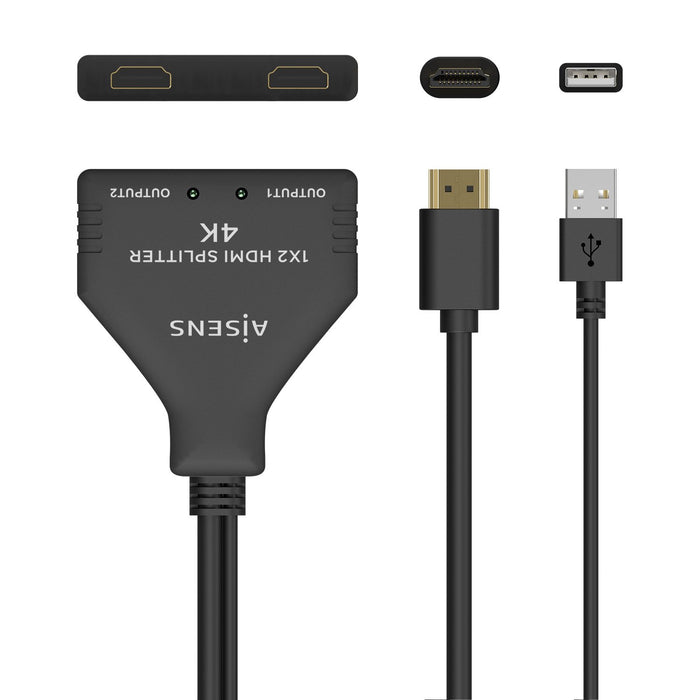 EAN 8436574707663 - AISENS A123-0654 divisor de video 2x HDMI imagen 5