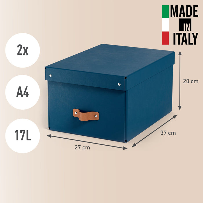 EAN 4002432136469 - Leitz 61490068 caja de almacenaje Caja de cartón Azul imagen 3