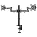 EAN 0065030887533 - StarTech.com ARMDUAL3 soporte para monitor 81,3 cm (32") Escritorio Negro imagen 1
