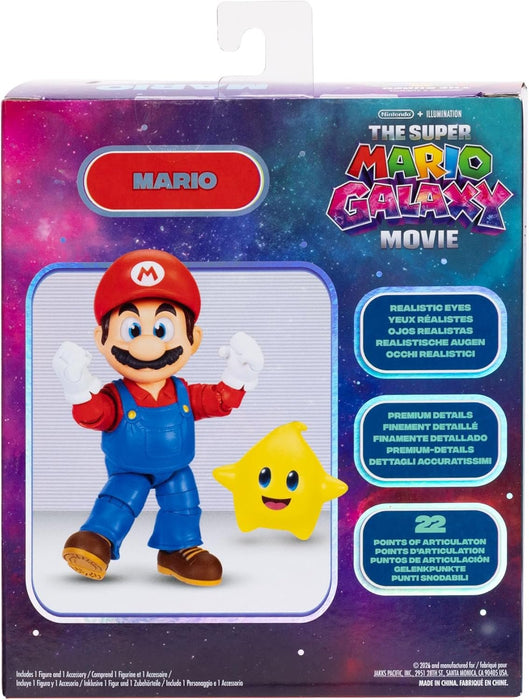 Figura Mario Super Mario Galaxy Movie 13cm