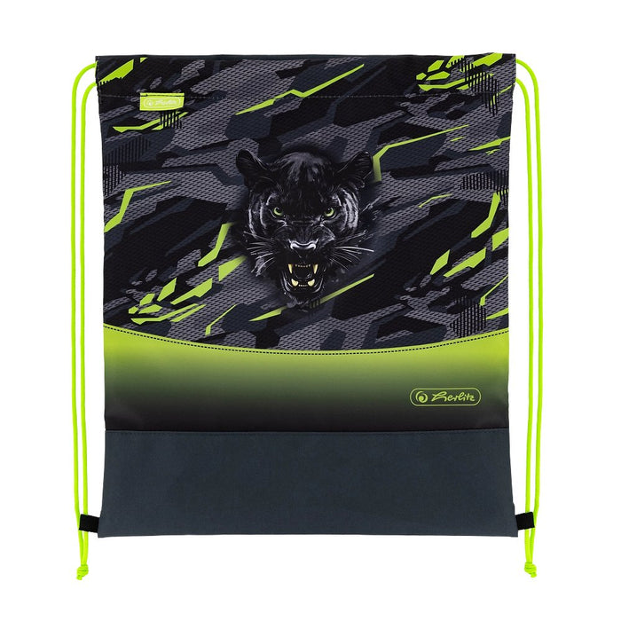 Herlitz Juego De Mochilas Escolares De 4 Piezas, 17 L, Ergonómica,Gris, Verde