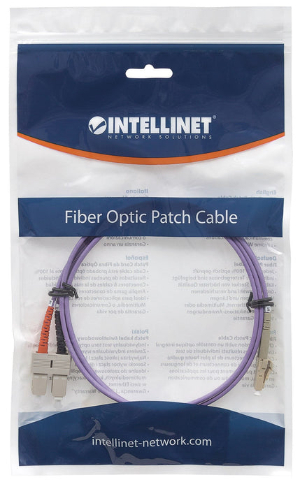 EAN 0766623751056 - Intellinet 751056 Cable de fibra óptica e InfiniBand 5 m LC SC Violeta imagen 5