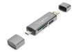EAN 4016032464464 - Digitus DA-70886 lector de tarjeta USB 3.2 Gen 1 (3.1 Gen 1) Type-A/Type-C Aluminio imagen 7
