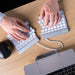 EAN 8719274492146 - R-Go Tools RGOSBNDWLWH teclado Oficina Nórdico imagen 8