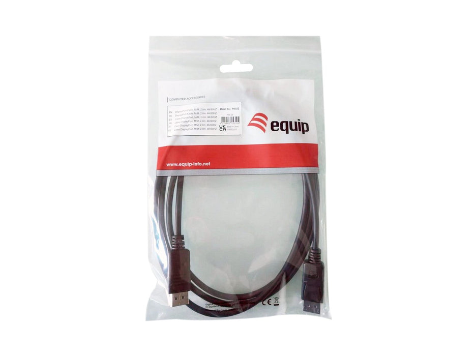 EAN 4015867153109 - Equip 119332 cable DisplayPort 2 m Negro imagen 3