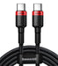 EAN 6953156216372 - Baseus CATKLF-AL91 cable USB 2 m USB C Negro imagen 1