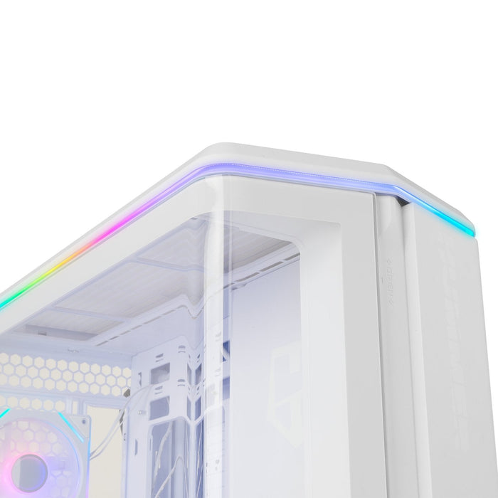 Caja Gaming Semitorre Nox Hummer Anvil Blanca