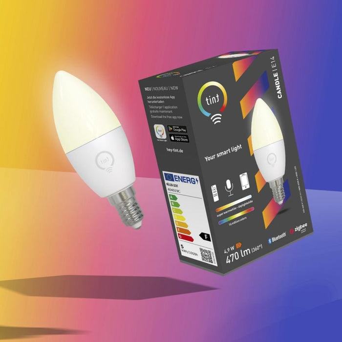 Tint Müller-Luz - Lámpara Led - Form: C35 - E14 - 6 W (Equivalente 40 W)