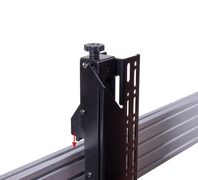 B-Tech Montageschienen -50kg Vesa 400 Para Bt8390 2 Stück Negro
