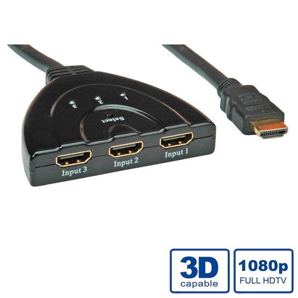 Value Hdmi Switch 3-Fach