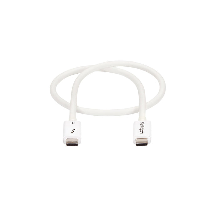 EAN 0065030871297 - StarTech.com TBLT34MM50CW cable Thunderbolt 0,5 m 40 Gbit/s imagen 5