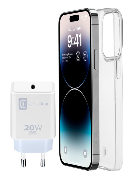 EAN 8018080447891 - Cellularline 8018080447891 funda para teléfono móvil 17 cm (6.7") Blanco imagen 1