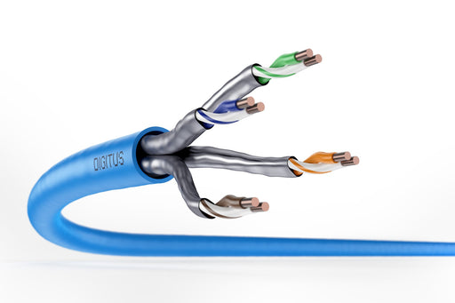 EAN 4016032486787 - Digitus DK-1625-A-VH-D-5 cable de red Azul 500 m Cat6a U/FTP (STP) Alrededor imagen 2