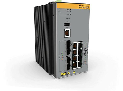 EAN 767035218984 - Allied Telesis AT-IE340-12GT-80 Gestionado L3 Gigabit Ethernet (10/100/1000) Gris imagen 1