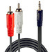EAN 4002888356855 - Lindy 35685 cable de audio 10 m 2 x RCA 3,5mm Negro imagen 2
