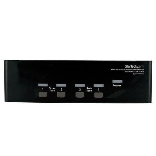 EAN 0065030835701 - StarTech.com SV431DDVDUA interruptor KVM Negro imagen 1