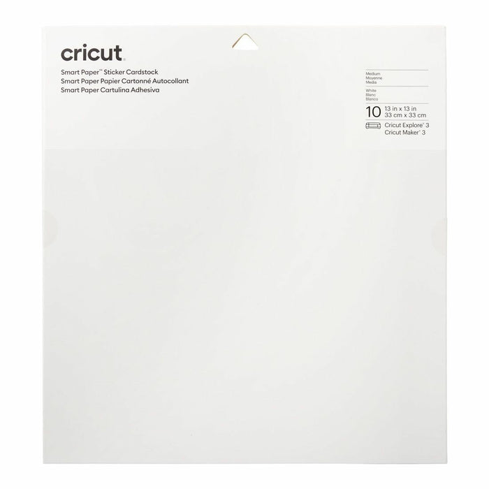 Cricut Smart Paper Bloc De Hojas De Papel Para Bellas Artes 10 Hojas